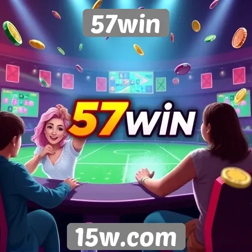 57win apresenta novas opções de jogos ao vivo